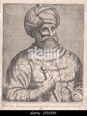 Chaireddin Barbarossa, sovrano ottomano di Algeri. Foto Stock