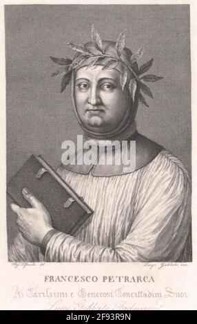 Petrarca, Francesco. Foto Stock