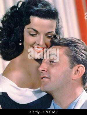 IL SUO GENERE DI DONNA 1951 RKO radio Pictures film con Jane Russell e Robert Mitchum Foto Stock