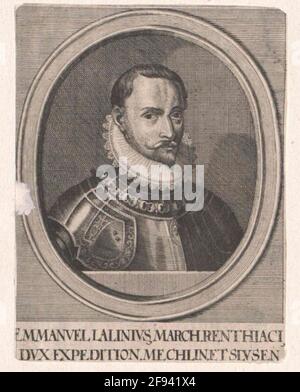 Lalaing, Marchese di Renty, Emanuel de. Foto Stock