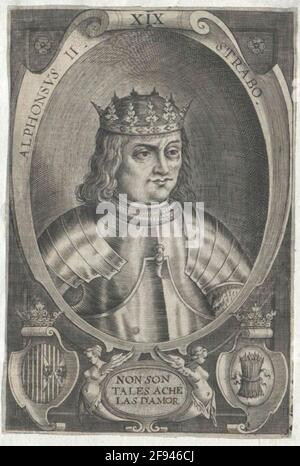 Alfons II, Re di Napoli. Foto Stock