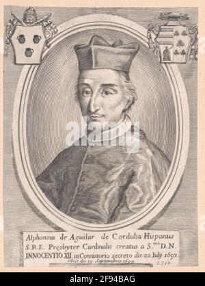 Aguilar Fernández de Córdoba, Alfonso. Foto Stock