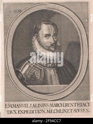 Lalaing, Marchese di Renty, Emanuel de. Foto Stock
