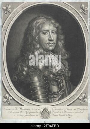 Vendôme, Duc de Beaufort, François de. Foto Stock