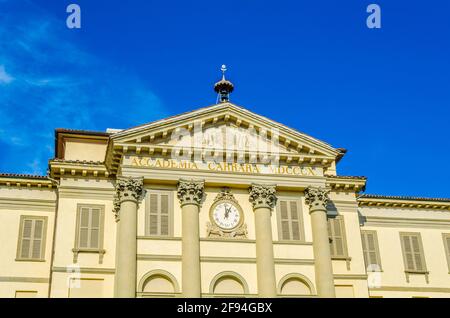 Accademia Carrara nella città italiana di Bergamo Foto Stock
