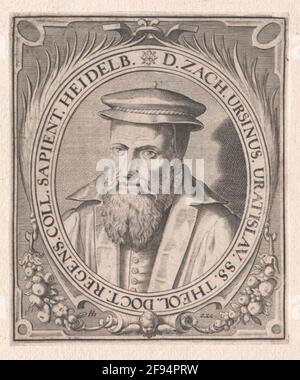 Ursinus, Zacharias Editore: Hondius, Hendrik (1) Foto Stock