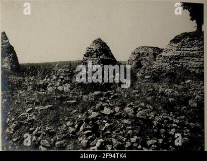 Rovine di Troy. . Foto Stock