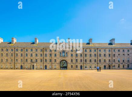 Museo Nazionale d'Irlanda situato nella ex caserma Collins, Dublino Foto Stock