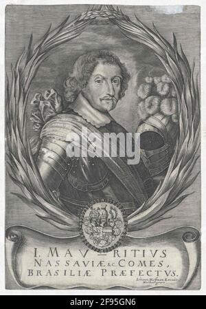 Johann Moritz, principe di Nassau-Siegen. Foto Stock