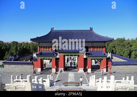 Cina, Pechino / Pechino, Tian Tan, Tempio del Paradiso Foto Stock