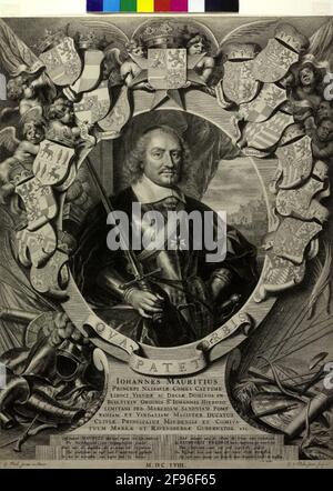 Johann Moritz, principe di Nassau-Siegen. Foto Stock