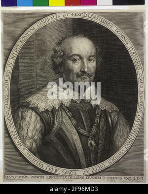 Johann VIII, il giovane conte di Nassau-Siegen. Foto Stock