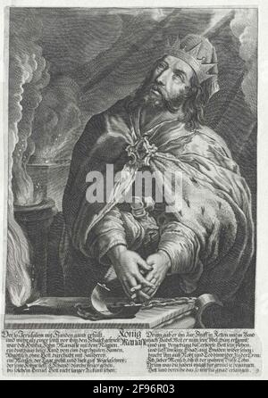 Manasse, re di Giuda. Foto Stock