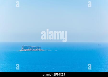 Isolotto di Filfla vicino a Malta Foto Stock