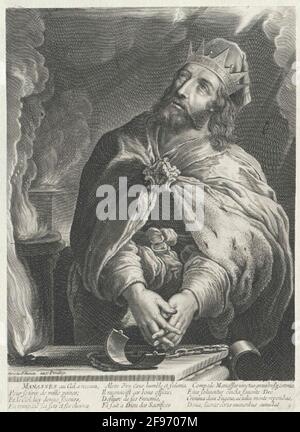 Manasse, re di Giuda. Foto Stock