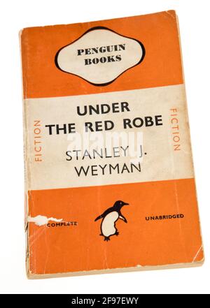 Nell'ambito del libro Red Robe di Stanley J. Weyman, pubblicato dai libri di Penguin, pubblicato per la prima volta nel 1911 ristampato nel 1945 Foto Stock