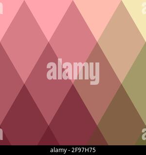 Astratto basso colore poligono Generative Art illustrazione di sfondo Illustrazione Vettoriale