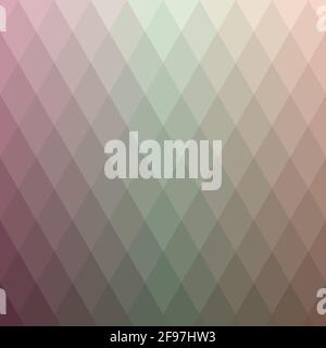 Astratto basso colore poligono Generative Art illustrazione di sfondo Illustrazione Vettoriale