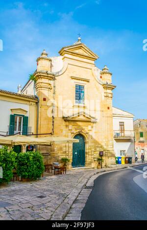 Chiesa della santissima annunziata in Ragusa, Sicilia, Italia Foto Stock