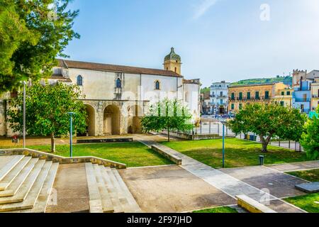 Chiesa di san Vincenzo Ferreri a Ragusa, Sicilia, Italia Foto Stock