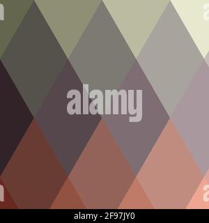 Astratto basso colore poligono Generative Art illustrazione di sfondo Illustrazione Vettoriale