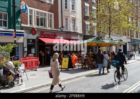 St Christopher's Place, W1 Foto Stock