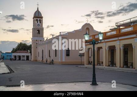 Chiesa di Iglesia del Santísimo Salvador Bayamo, Granma, Cuba Foto Stock