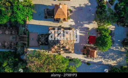 04 aprile 2021 - Ponagar o Thap Ba po Nagar È una torre del tempio di Cham vicino alla città di Nha Trang Vietnam Foto Stock