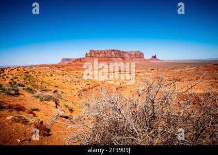 Monument Valley in Utah Oljato - fotografia di viaggio Foto Stock