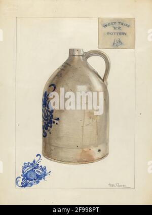 Caraffa, 1935/1942. Foto Stock