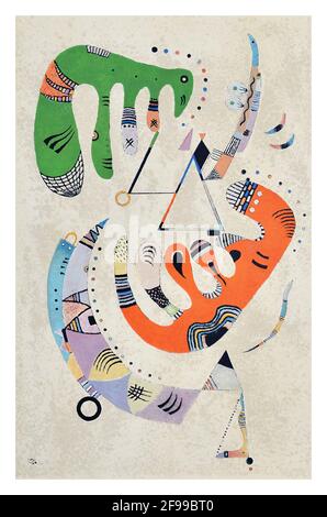 Arte di Wassily Kandinsky Foto Stock