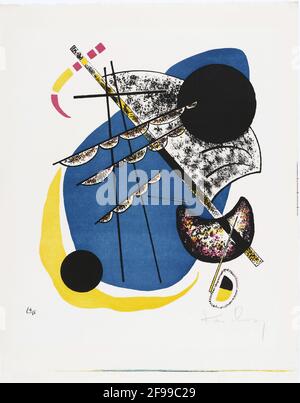 Piccoli Mondi II (Kleine Welten II) di piccoli Mondi (Kleine Welten) – Arte di Wassily Kandinsky Foto Stock