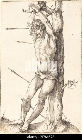 San Sebastiano legato all'albero, 1500/1501. Foto Stock