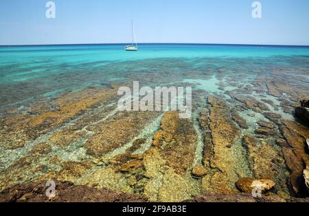 Cala Meschida, Maiorca Isole Baleari Foto Stock