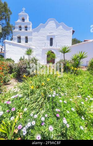 Missione Basilica San Diego De Alcala, San Diego, California, Stati Uniti d'America Foto Stock