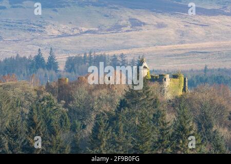 Castello di Buchanan, Drymen, Stirling, Scozia, Regno Unito Foto Stock