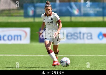 Stadio Gino Bozzi, Firenze, 17 Apr 2021, Elisa Bartoli (Roma) durante ACF Fiorentina femminile vs. COME Roma, Calcio italiano Serie A Femminile - Foto Lisa Guglielmi / LM Foto Stock