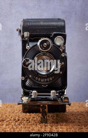 Houghton and Butcher, telecamera a soffietto pieghevole. N. 6 Carbine tascabile da orologio Foto Stock