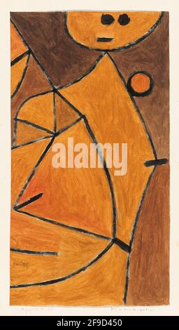 Manichino, 1940. Arte di Paul Klee (18 dicembre 1879 - 29 giugno 1940) Foto Stock