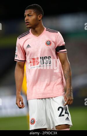 Wolverhampton, Regno Unito. 17 Apr 2021. Rhian Brewster di Sheffield Utd durante la partita della Premier League a Molineux, Wolverhampton. Il credito immagine dovrebbe essere: Darren Staples/Sportimage Credit: Sportimage/Alamy Live News Foto Stock