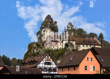 Tuechersfeld in alta Franconia germania Foto Stock