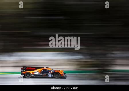 Durante la 2021 4 ore di Barcellona, 1° round della 2021 European le Mans Series, dal 15 al 17 aprile 2021 sul circuito di Barcellona-Catalunya, a Montmelo, vicino Barcellona, Spagna - Foto Xavi Bonilla / DPPI / LiveMedia Foto Stock