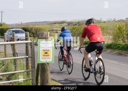 Centrale solare Cleve Hill, NESSUNA campagna centrale solare, Kent, Engand Foto Stock