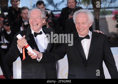 Cannes, Francia. 22 maggio 2011 i vincitori Photocall durante il 64° Festival di Cannes Foto Stock