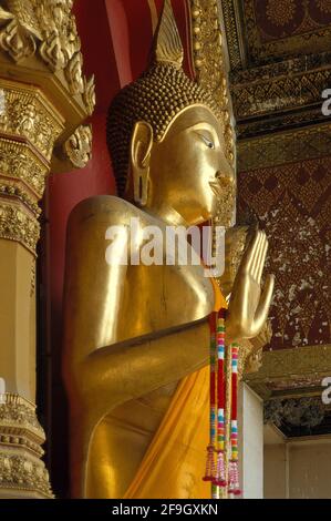 Phra Prathom Chedi - Nakhon Pathom - Thailandia 1989 (Foto su pellicola fotografica) Foto Stock