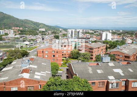 Ibague, Tolima / Colombia - 6 novembre 2016. Panoramica della città. Comune colombiano situato nel centro-ovest della Colombia, nel Co centrale Foto Stock