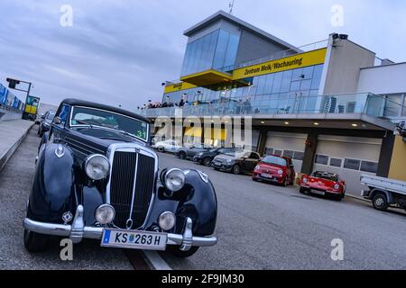 melk, austria, 03 settembre 2015, lancia astura al classico wachau, concorso per auto d'epoca Foto Stock