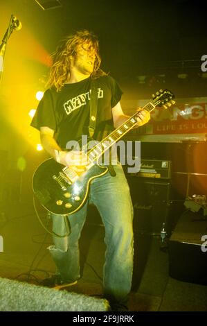 Affare Winnebago al Kerrang! Weekender 2003, Camber Sands, Rye, West Sussex, Inghilterra, Regno Unito. Foto Stock