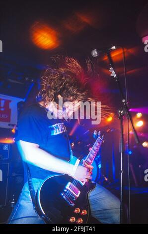 Affare Winnebago al Kerrang! Weekender 2003, Camber Sands, Rye, West Sussex, Inghilterra, Regno Unito. Foto Stock