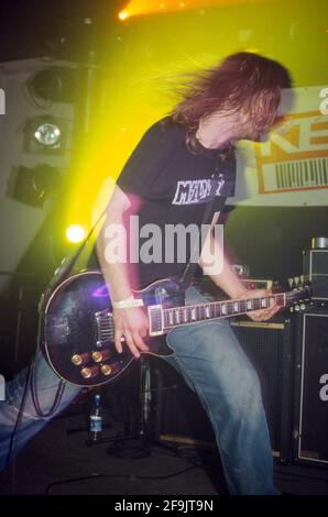 Affare Winnebago al Kerrang! Weekender 2003, Camber Sands, Rye, West Sussex, Inghilterra, Regno Unito. Foto Stock